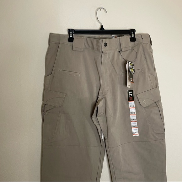 5.11 Tactical STRYKE PANT with Flex-Tac in Khaki 36x32 - Picture 7 of 9